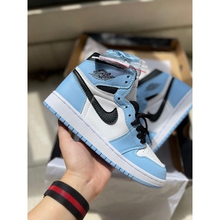 Giày Jordan Cổ Cao Nam Nữ, Giày Jordan High Xanh Dương Thời Trang Full Box bill