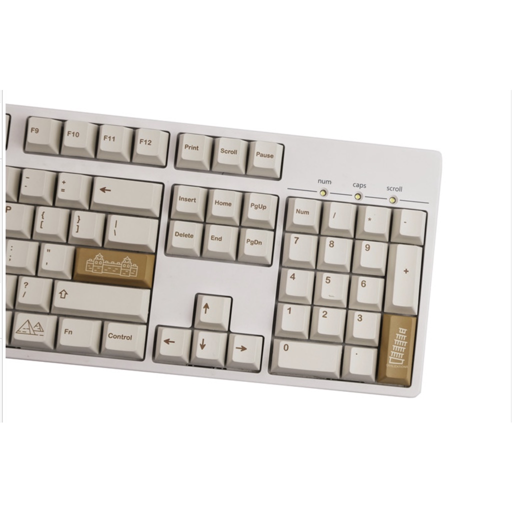 SET KEYCAP Civilizations 140 PHÍM PBT IN DYESUB