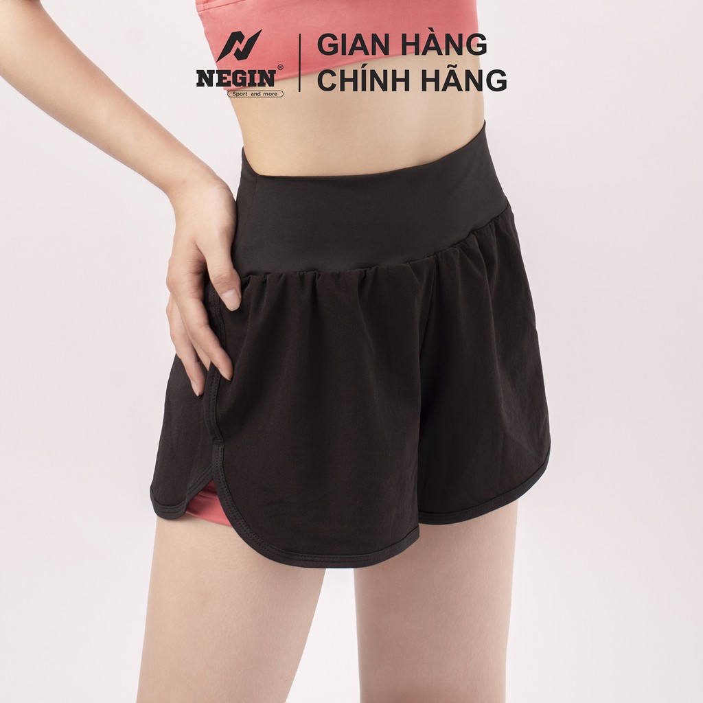 Quần đùi Negin 2 lớp thể thao