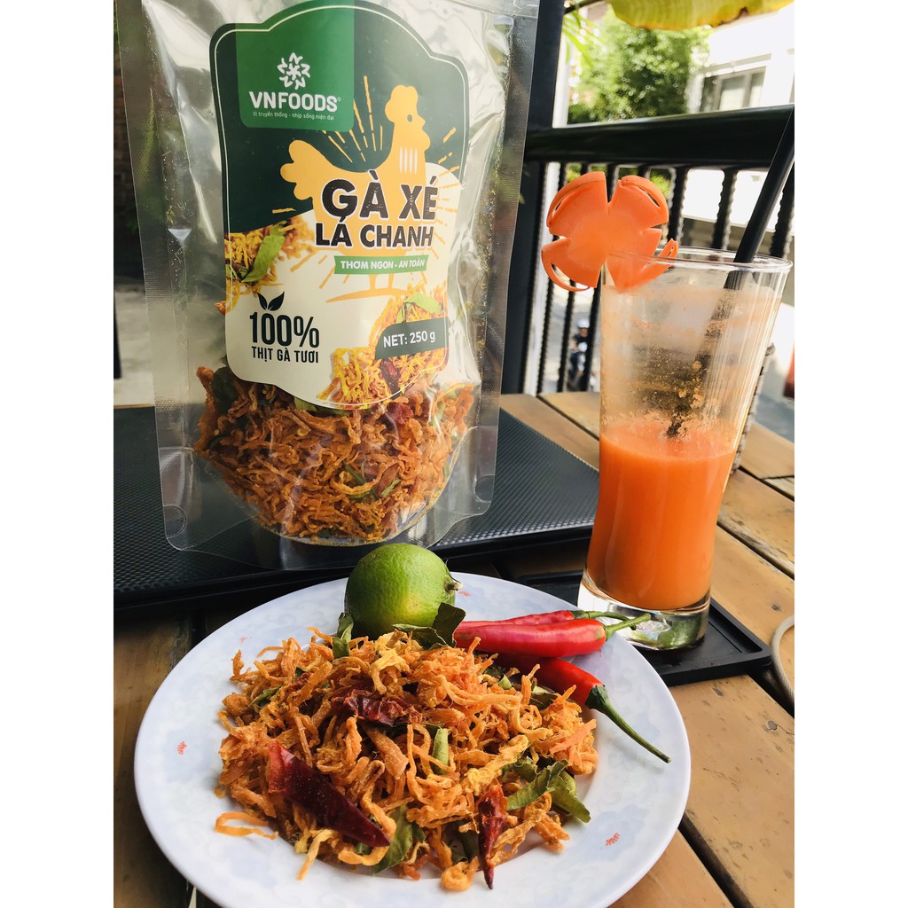 [Ảnh thật] Gà xé lá chanh VN-FOODS | BigBuy360 - bigbuy360.vn