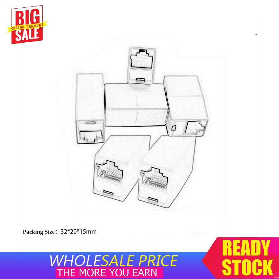 Đầu Nối Dây Cáp Mạng Lan Rj45 Tiện Dụng | BigBuy360 - bigbuy360.vn