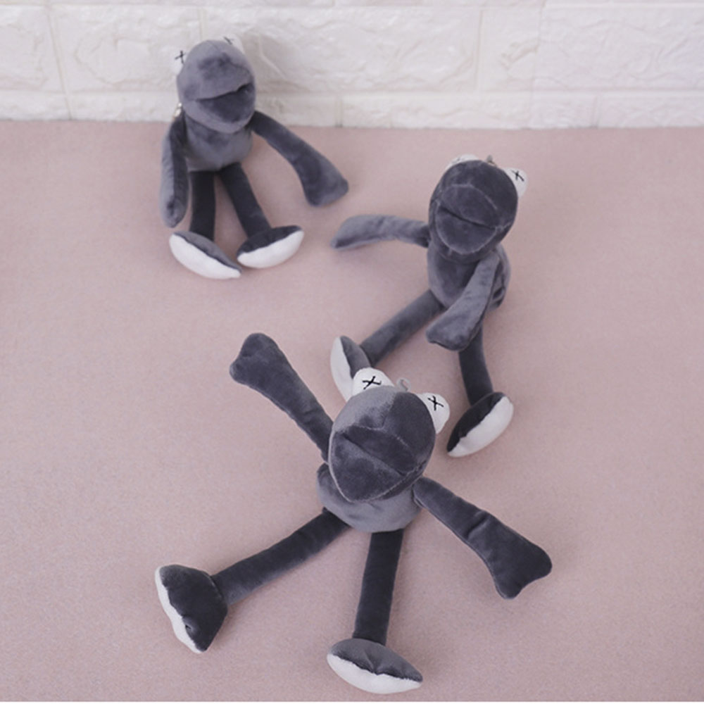 Móc chìa khóa hình ếch nhồi bông đáng yêu