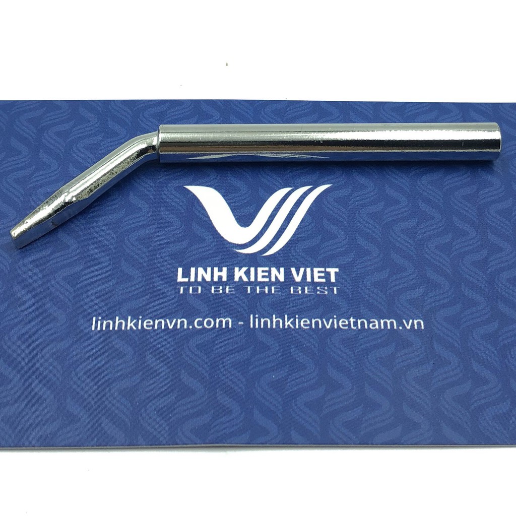Đầu mỏ hàn cho máy hàn 60W cong (sắt đặc) S5H9