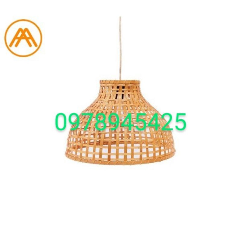 Đèn tre đèn mây tre đèn lồng mây tre mã 02