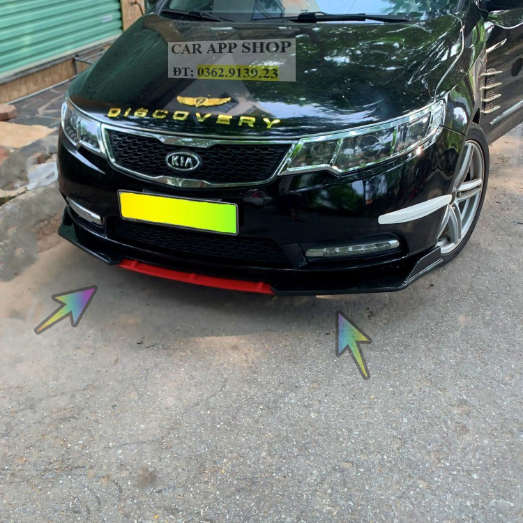 Cản Trước Líp Trước Kia Forte mẫu độ cản trước