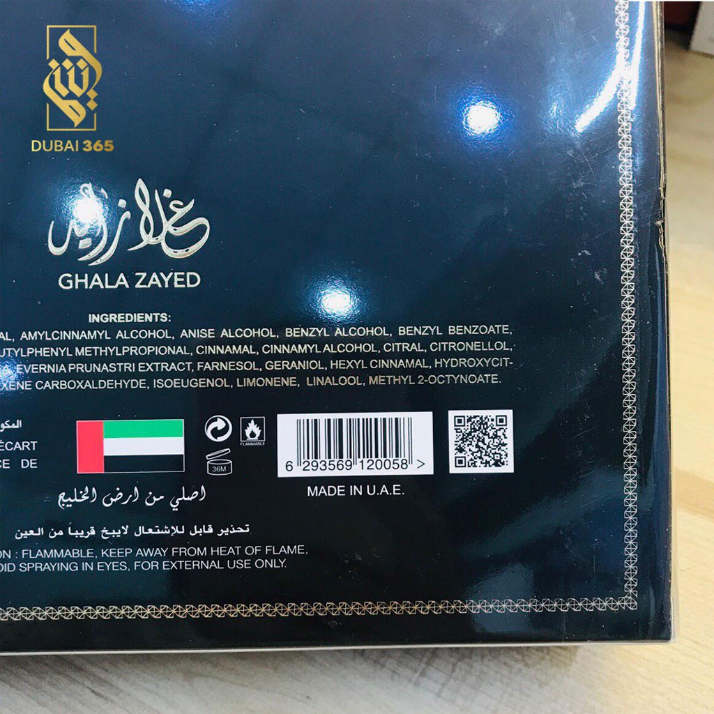 Nước Hoa Dubai Đại Bàng Ghala Zayed Luxury Gold Dành Cho Nam - 100ml | BigBuy360 - bigbuy360.vn