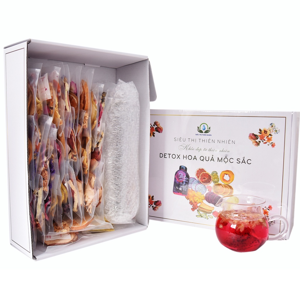 Set trà dưỡng nhan, dưỡng tâm, detox vip Mộc Sắc cao cấp, quà tặng, biếu siêu thị thiên nhiên | BigBuy360 - bigbuy360.vn