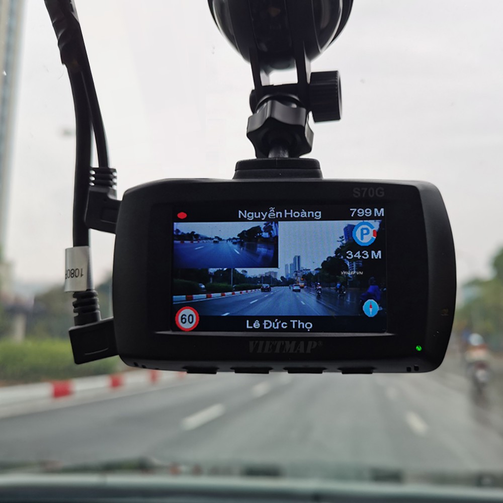 Camera hành trình Vietmap Papago S70G + Camera sau Papago S1 (Kèm Thẻ Nhớ 64Gb + Lắp Đặt) | BigBuy360 - bigbuy360.vn