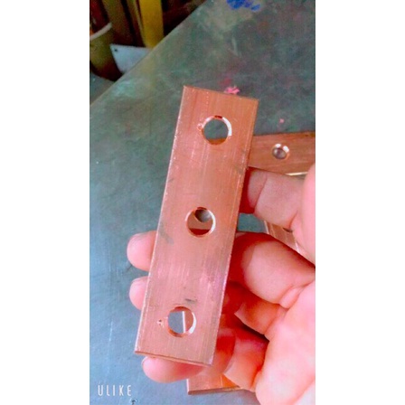 Thanh đồng đỏ khoan lỗ