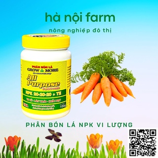 Phân bón lá - phân bón phong lan- grow more 20-20-20