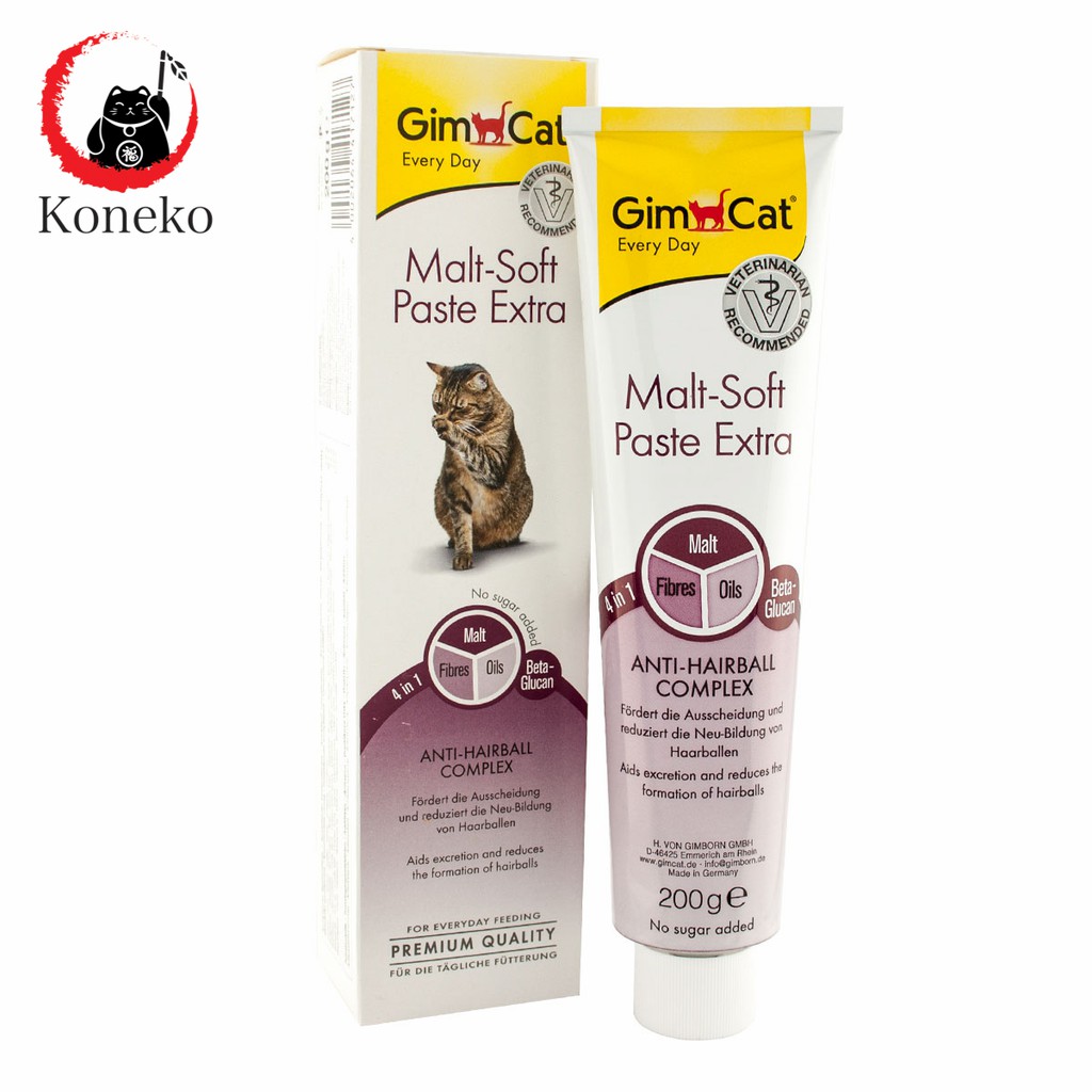 Gimcat - Gel dinh dưỡng tiêu búi lông cho mèo.