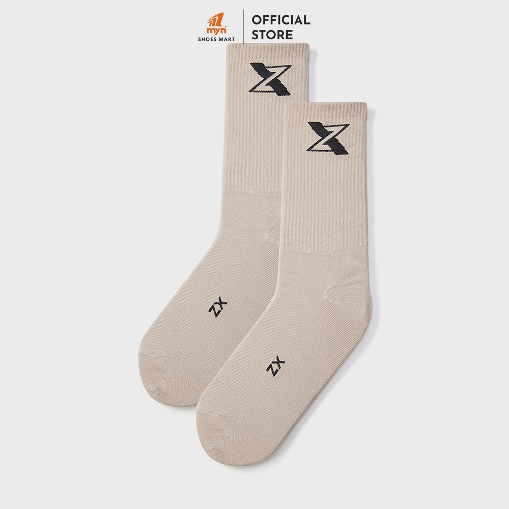 Vớ Tất Cotton ZX 02 in logo ZX cổ cao thời trang nhiều màu hàng cao cấp