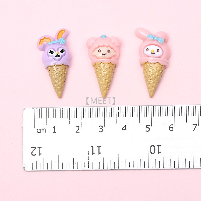 1 Phụ Kiện Hình Mèo Hoạt Hình Tự Làm Trang Sức Thủ Công