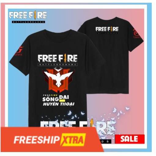 HÓT-  🔥FREE SHIP🔥 Áo thun Free Fire | Áo Game Garena siêu HOT đẹp giá rẻ / có size cho trẻ em