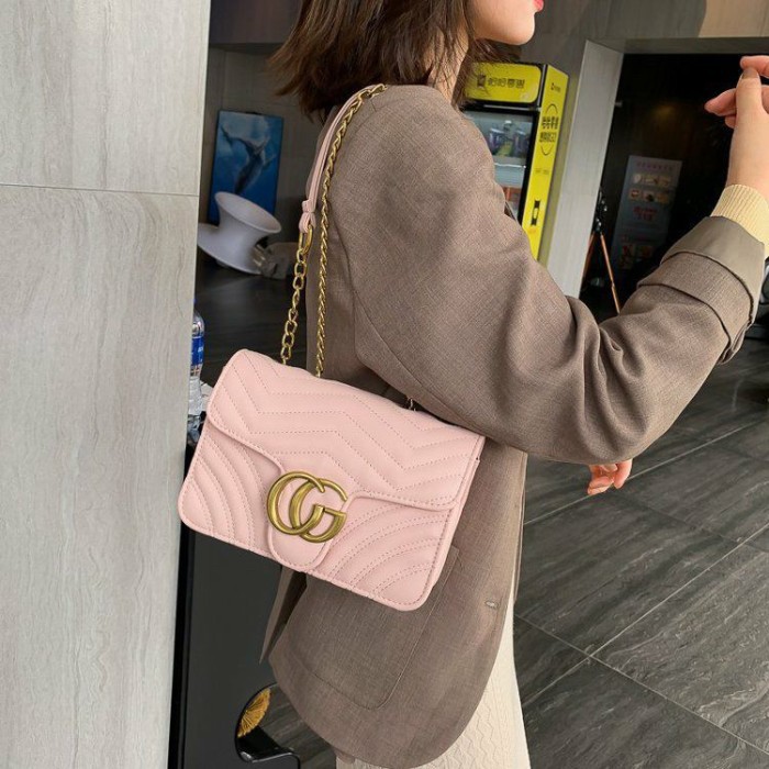 Túi Đeo Chéo Gucci Marmont Mini Sz625 Chất Liệu Da Cao Cấp