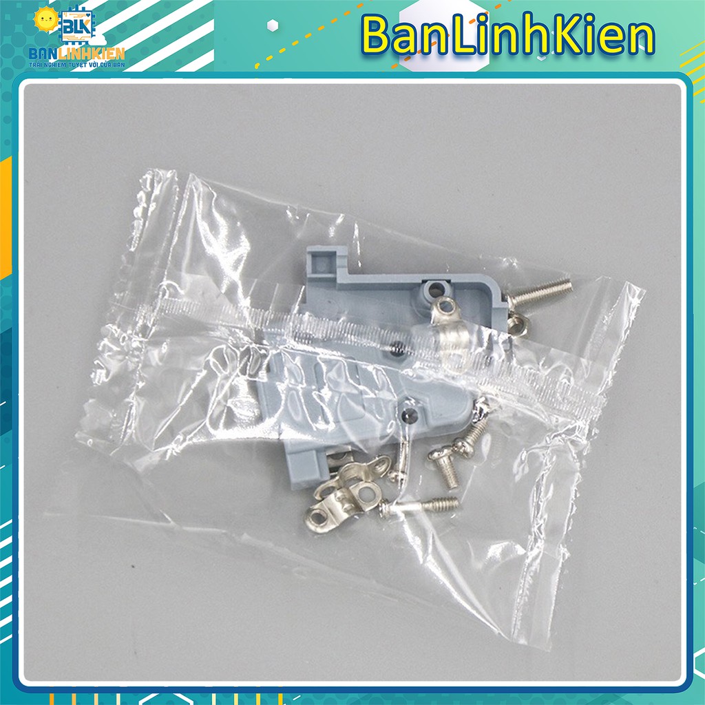 Đầu Cổng COM DB9 Thẳng Hàn Dây/ Đực hàn dây/ Cái hàn dây/ Vỏ DB nhựa | BigBuy360 - bigbuy360.vn