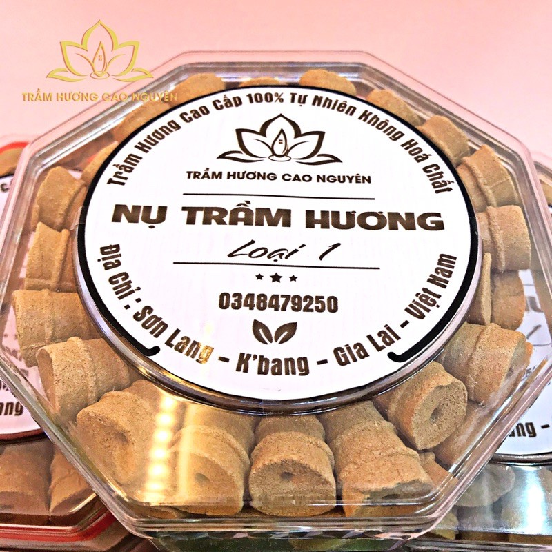 Nụ Trầm Hương 👉[Loại 1]👈 Trầm Hương Cao Cấp 100% Tự Nhiên Nguyên Chất. (45 Nụ/Hộp)