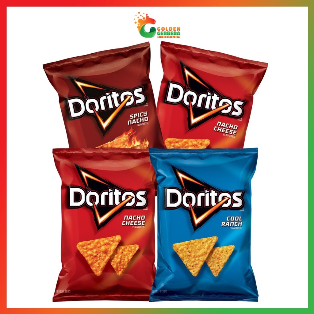 Snack Doritos Nacho Mỹ Nhiều Vị Chính Hãng 198.4g - 311.8g