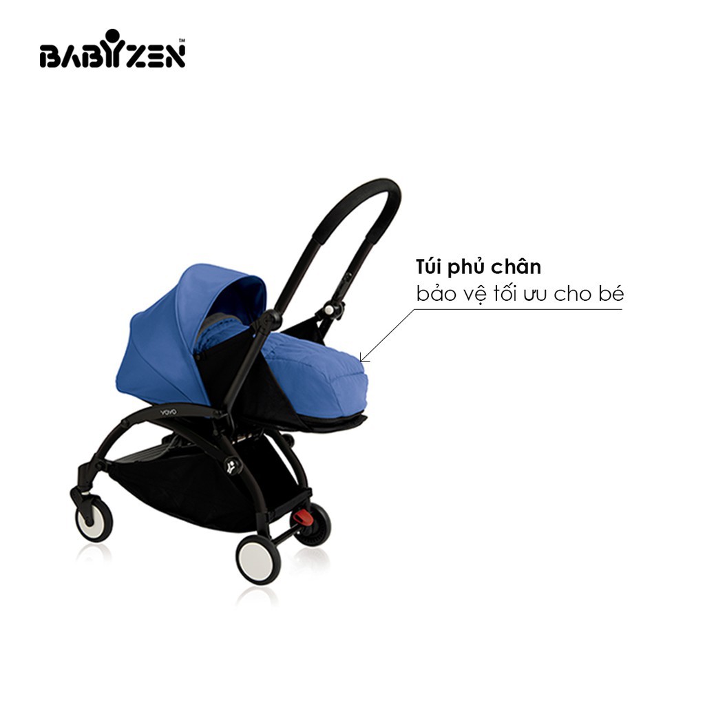 Xe đẩy Babyzen YOYO+ 0M+ Màu Basic Đen