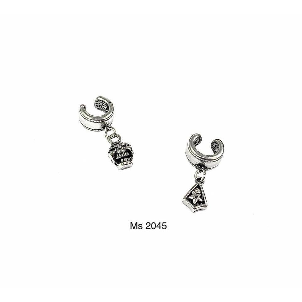 1 CHIẾC khuyên tai kẹp vành ko cần bấm - khuyên kẹp phong cách gothic