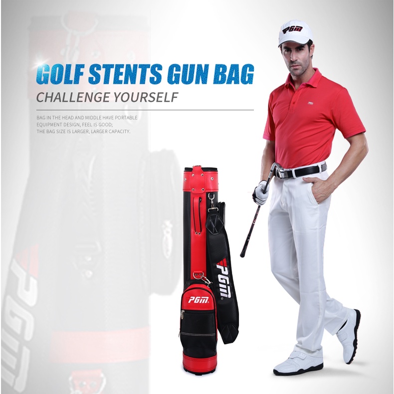 TÚI GẬY TẬP GOLF CÓ CHÂN CHỐNG - PGM GOLF STENTS BAG - QIAB008