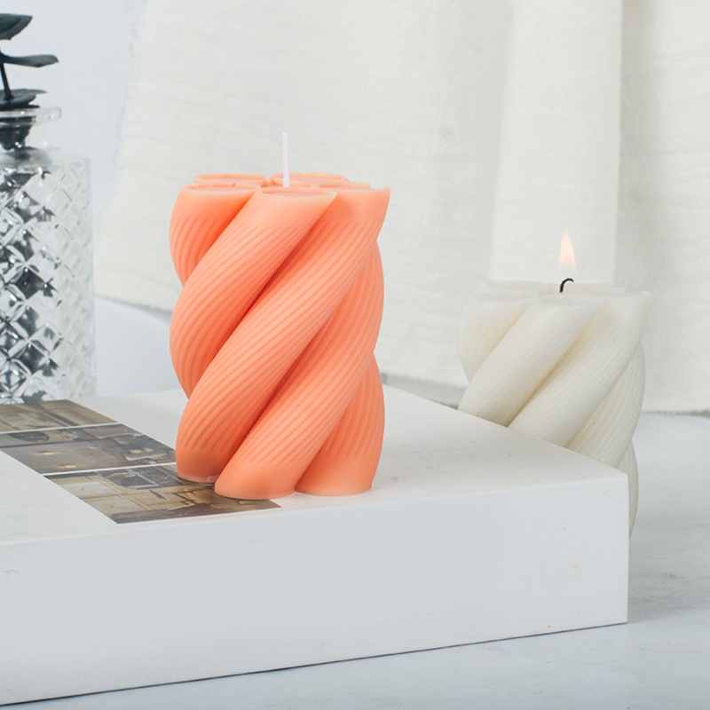 Khuôn Silicone Làm Nến Sáp Nến Thủ Công 3D