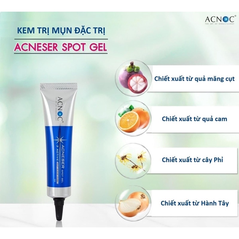 Gel chấm mụn Acnoc Thái Lan chính hãng