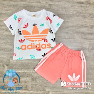 Bộ cộc tay adidas cho bé