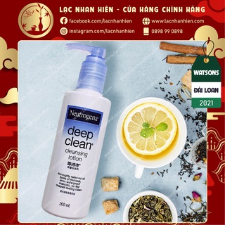 SỮA TẨY TRANG NEUTROGENA DÀNH CHO MỌI LOẠI DA ❤ NEUTROGENA DEEP CLEAN CLEANSING LOTION