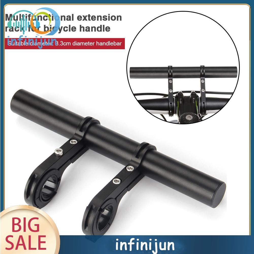 Kẹp Nối Dài Đèn Pha 20cm Gắn Ghi Đông Xe Đạp