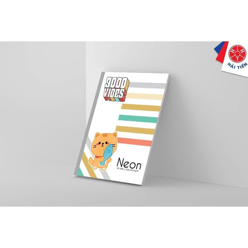 Vở kẻ ngang NEON HẢI TIẾN 80 trang/120 trang (3453/3460)