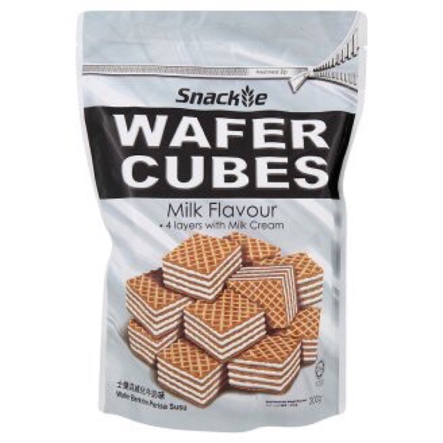 Bánh Xốp Wafer Cubes, hàng nhập gói 200g