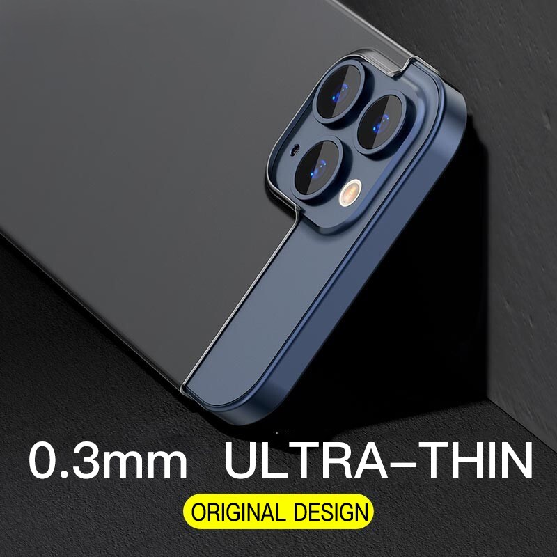 Simple Design 0.2mm Ultra Thin Hard Case For iPhone 11 12 Pro Max Xs Xr X 7 8 Plus | BigBuy360 - bigbuy360.vn