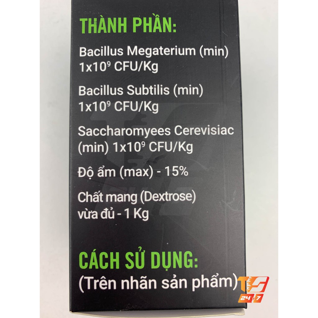 Lọ Men Vi Sinh VSBio 80g Dạng Bột Xử Lý Nước Hồ Cá Cảnh - Làm Trong Nước Bể Thủy Sinh