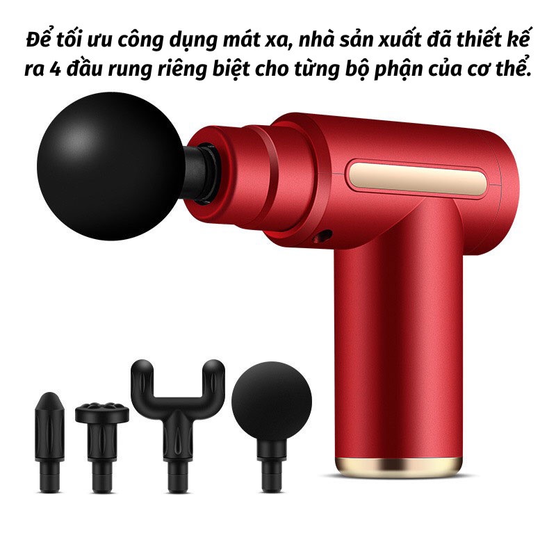 Máy Massage Cầm Tay Massage Cổ Vai Gáy Đa Năng Nhỏ Gọn Thế Hệ Mới Nhỏ Gọn Tiện Lợi Titan store