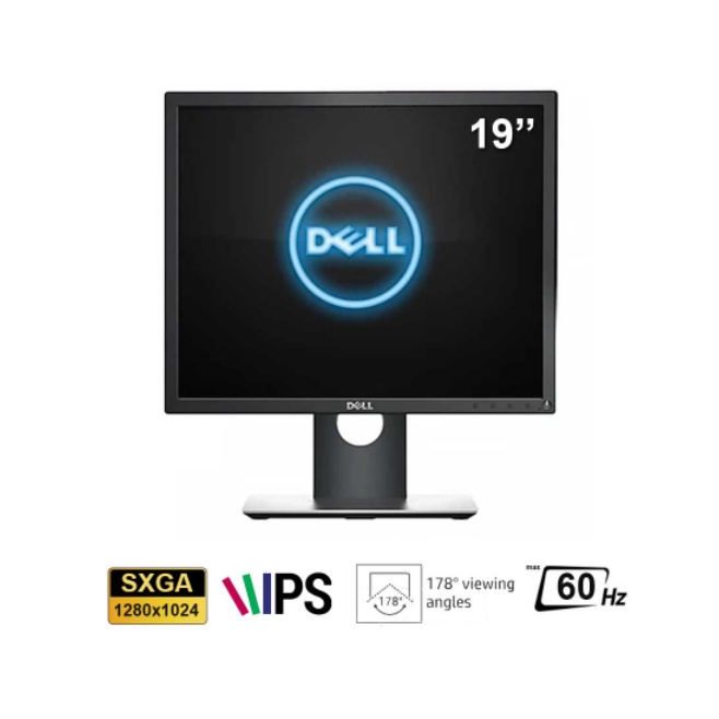 Màn hình Dell 19-inch P1917S - IPS 1280x1024; 6ms; 250cd/m2; HDMI+DP+VGA; 4-port USB 3.0 hub- Hàng chính hãng