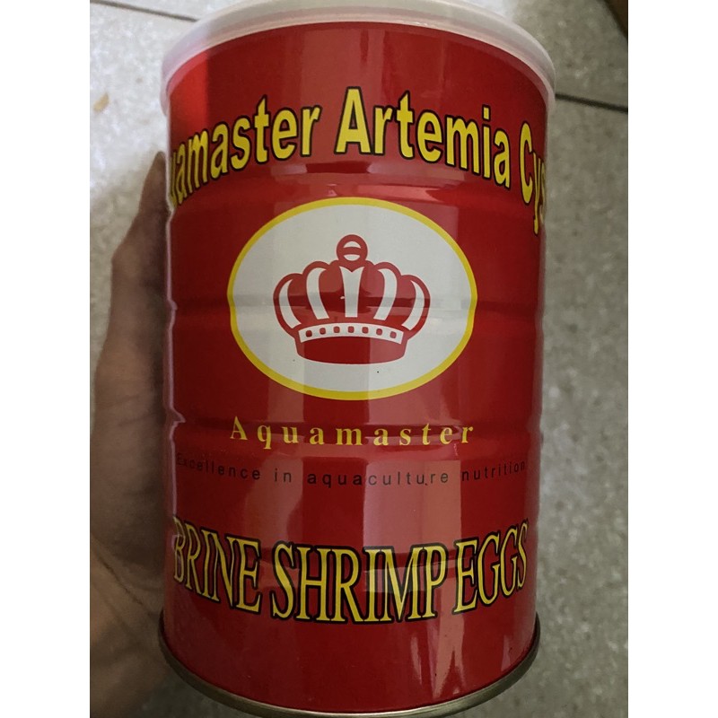 Artemia ấp nở 50g lon đỏ - thức ăn cá cảnh