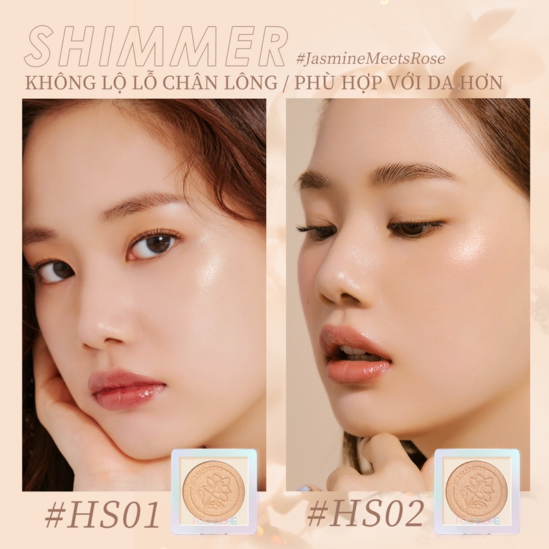Phấn Bắt Sáng Focallure Dạng Lỏng Mịn Mượt #Phấn Bắt Sáng Trang Điểm Mềm Mịn Miss Rose