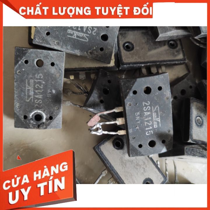 CẶP SÒ ÂM THANH SANKEN 2SA1215 2SC2921 15A 160V 150W 1215 2912 THÁO MÁY