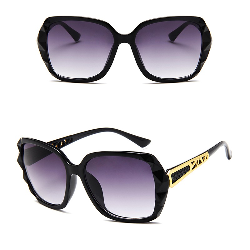 Kính râm gọng nhựa bản to thời trang dành cho bạn nữ