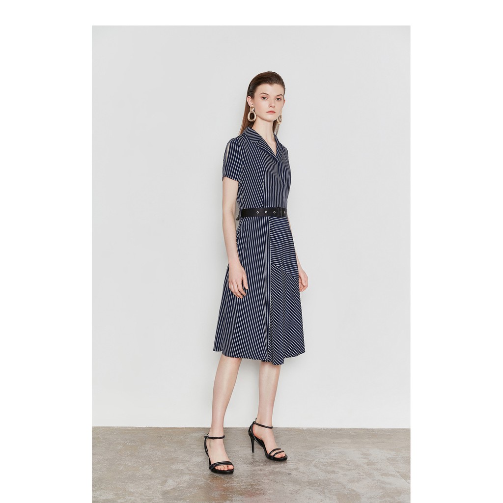 Đầm Lily kẻ sọc