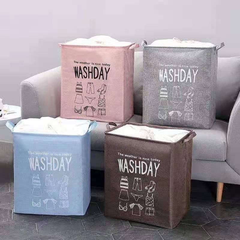 Túi đựng chăn màn, quần áo vải bố có dây rút