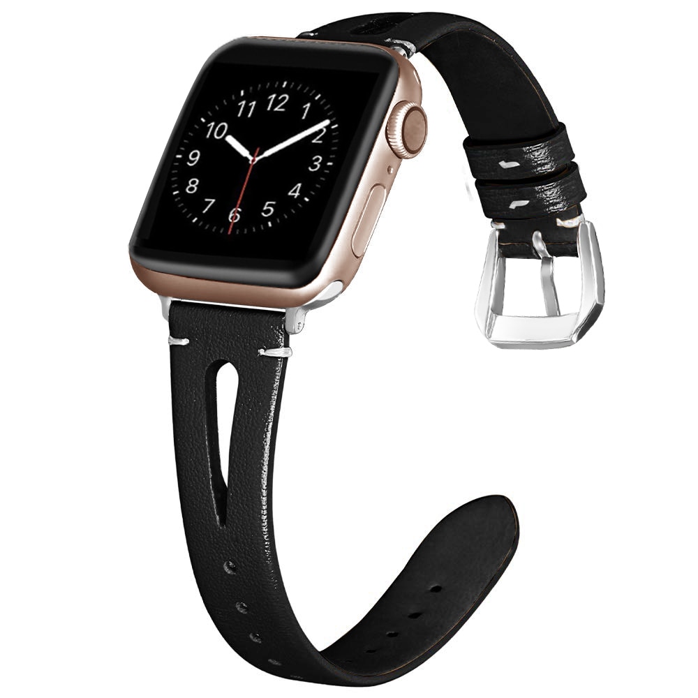 Dây Đeo Bằng Da Cho Đồng Hồ Apple Watch 38mm - 44mm