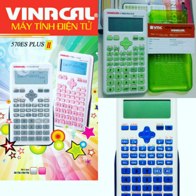 Máy tính vinacal 570ES Plus Il