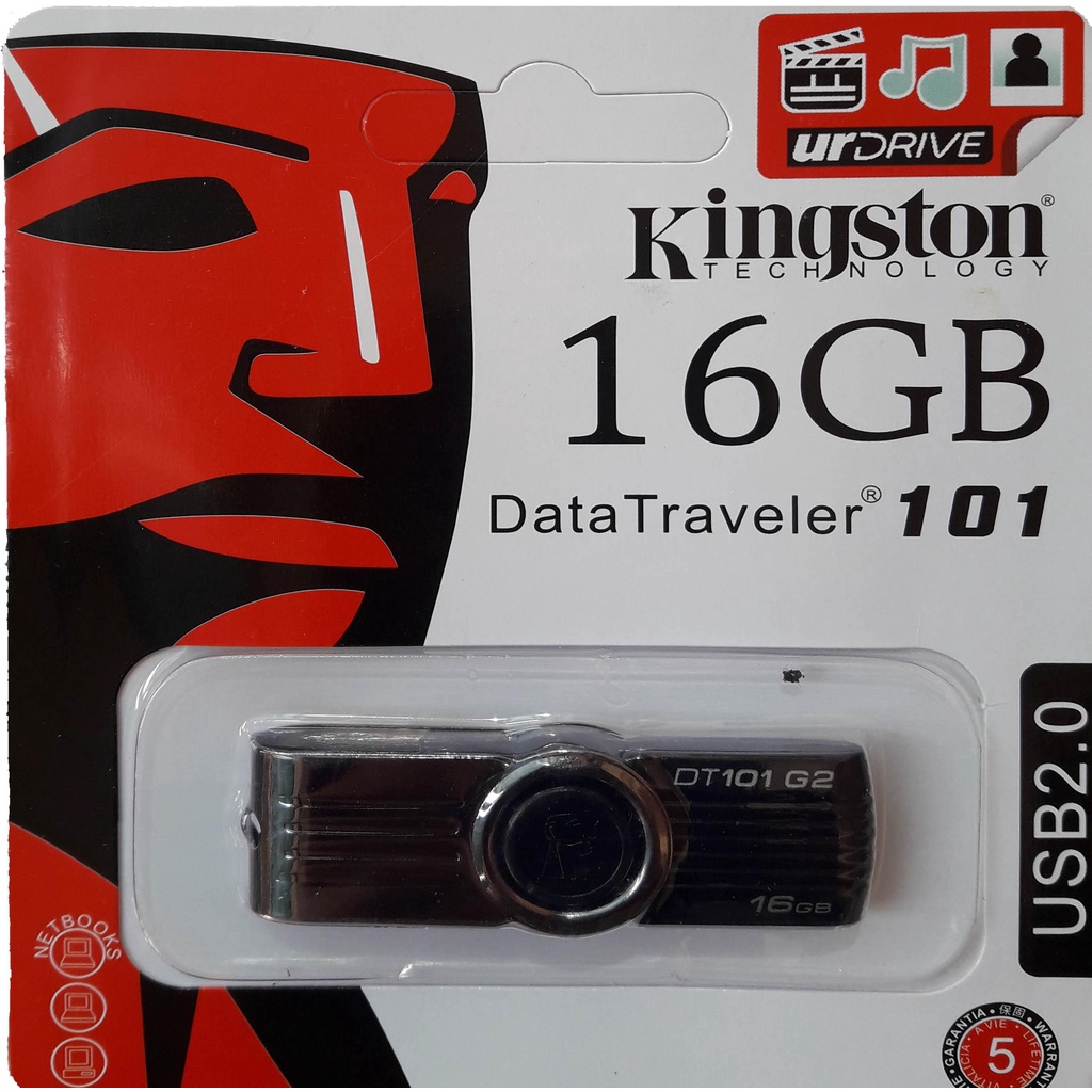 USB Kingston 4GB 8GB 16GB 32GB 64Gb thiết kế nhỏ gọn vỏ kim loại chống nước, vỏ nhựa nhiều màu BUNOC's