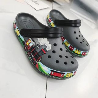 SỤC CROC.S TRẺ EM IN HÌNH 3D TÀU HOẢ