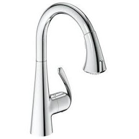 Vòi Bếp Grohe Zedra 32294002 Dây Rút