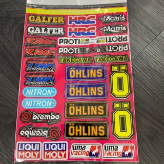 Tem dán xe máy,decal tấm lớn