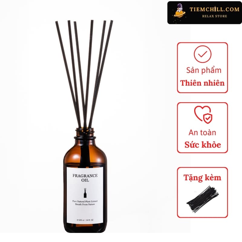 Tinh dầu thiên nhiên thơm phòng cao cấp nguyên chất 100ml TD02 xông phòng, đuổi muỗi - Chillme
