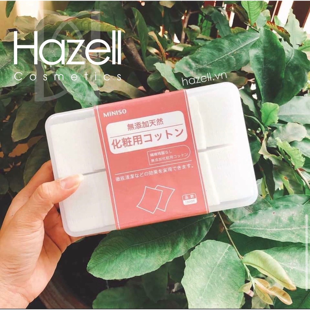 Full Hộp 1000 Bông Tẩy Trang Miniso | BigBuy360 - bigbuy360.vn